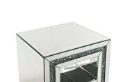 Mirror finish with faux diamond inlay coffee table by Acme additional picture 5
