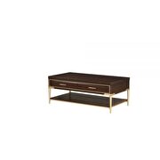 Cherry finish coffee table by Acme additional picture 2