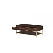 Cherry finish coffee table by Acme additional picture 7