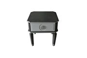 Charcoal & light gray finish intricate accents coffee table by Acme additional picture 14