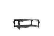 Charcoal finish vintage European elegance coffee table by Acme additional picture 2