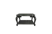 Charcoal finish vintage European elegance coffee table by Acme additional picture 5