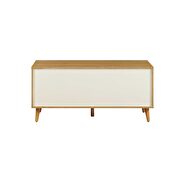 Natural & white finish console table by Acme additional picture 5