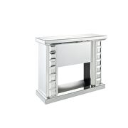 Mirrored fireplace by Acme additional picture 2