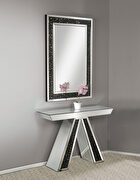 Mirrored glam style console table / display additional photo 2 of 1