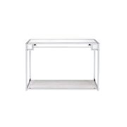 Mirrored chrome console table by Acme additional picture 3