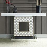 Mirrored & mother of pearl console table additional photo 2 of 1