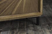 Oak finish console table / sidetable by Acme additional picture 2