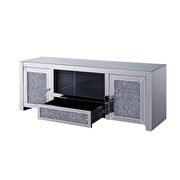 Mirrored & faux diamonds tv stand by Acme additional picture 7
