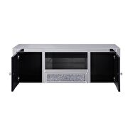 Mirrored & faux diamonds tv stand by Acme additional picture 8