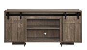 Warm brown and rustic elements rectangular TV stand by Acme additional picture 4