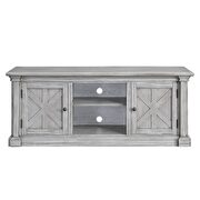 Gray oak finish tv stand by Acme additional picture 3
