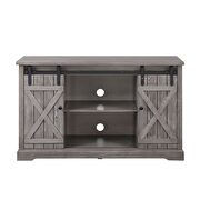 Gray oak finish tv stand, gray oak by Acme additional picture 6