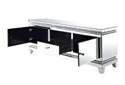 Glimmering border with faux crystals TV stand by Acme additional picture 5