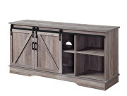 Gray finish cottage-style TV stand by Acme additional picture 2