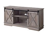 Gray finish cottage-style TV stand by Acme additional picture 3