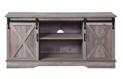 Gray finish cottage-style TV stand by Acme additional picture 4