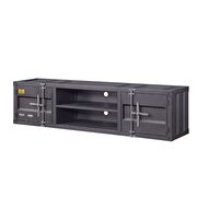 Gunmetal finish entertainment center by Acme additional picture 3