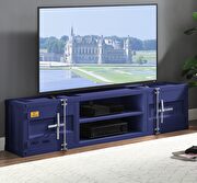 Blue finish entertainment center by Acme additional picture 2