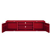 Red finish entertainment center by Acme additional picture 4