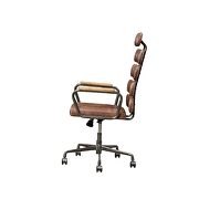 Whiskey top grain leather executive office chair by Acme additional picture 4