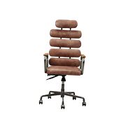 Whiskey top grain leather executive office chair by Acme additional picture 5