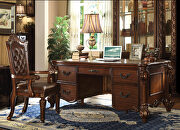 Cherry finish executive desk by Acme additional picture 3