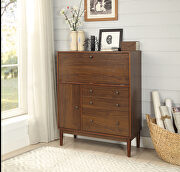 Walnut finish office armoire by Acme additional picture 2