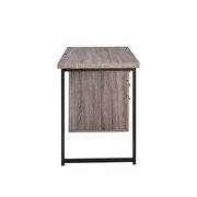 Gray oak finish desk by Acme additional picture 4