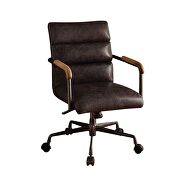 Antique slate top grain leather executive office chair, antique slate top grain leather by Acme additional picture 2
