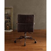 Antique slate top grain leather executive office chair, antique slate top grain leather by Acme additional picture 6