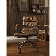 Vintage whiskey top grain leather executive office chair by Acme additional picture 4