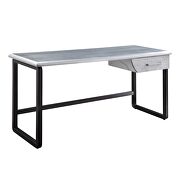 Aluminum desk by Acme additional picture 2