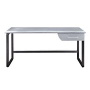 Aluminum desk by Acme additional picture 3