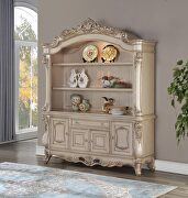 Antique white finish executive desk by Acme additional picture 16