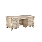 Antique white finish executive desk by Acme additional picture 3