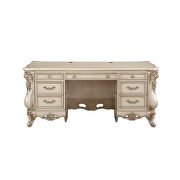 Antique white finish executive desk by Acme additional picture 4