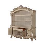 Antique white finish executive bookcase by Acme additional picture 4