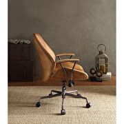 Coffee top grain leather executive office chair by Acme additional picture 5