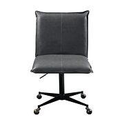 Onyx pu & black office lift chair by Acme additional picture 3