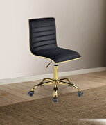 Yellow & black music recording studio desk by Acme additional picture 7