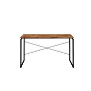 Oak & black finish desk by Acme additional picture 3