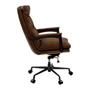 Sahara top grain leather swivel executive office chair by Acme additional picture 6