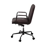 Mars top grain leather upholstered seat and back cushion office chair by Acme additional picture 5