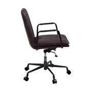 Mars top grain leather upholstered seat and back cushion office chair by Acme additional picture 6