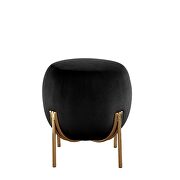 Black corduroy ottoman by Acme additional picture 3