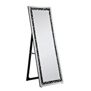 Mirrored & faux gemstones accent mirror by Acme additional picture 2