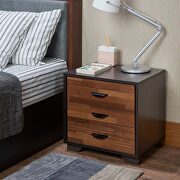 Walnut & espresso accent table by Acme additional picture 3