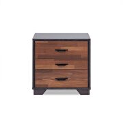 Walnut & espresso accent table by Acme additional picture 4