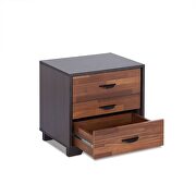Walnut & espresso accent table by Acme additional picture 5
